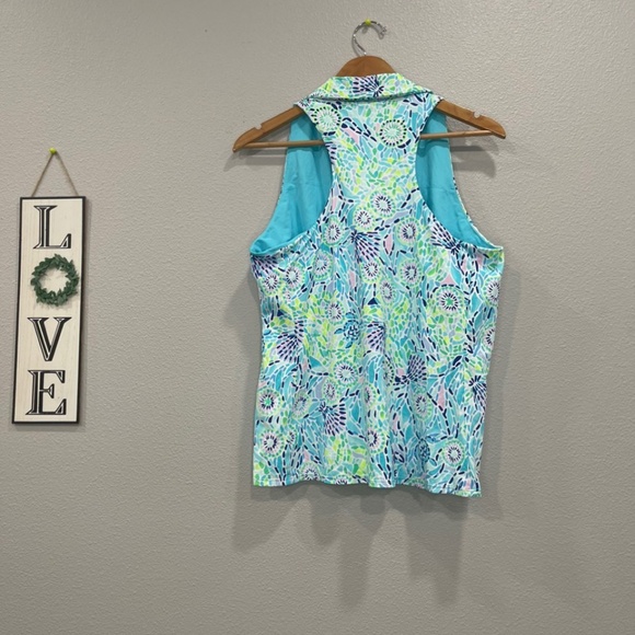 NWOT Lily Pulitzer Luxletic lakelyn bra polo SIZE M, XL - Picture 2 of 2